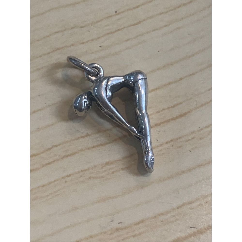 Swim Diver Sterling Silver Jewelry Charm #swimmer #dive